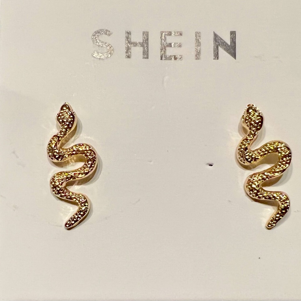 Snake earrings